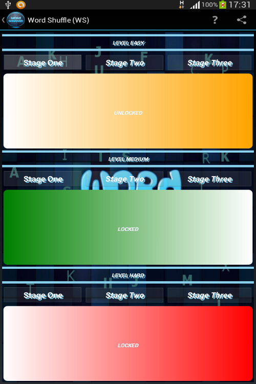 Word Shuffle (WS)截图1