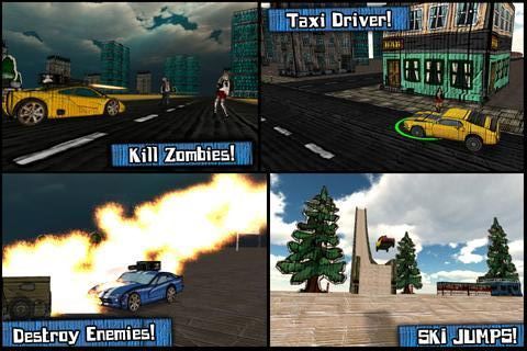 死亡飞车 Cars And Guns 3D截图2