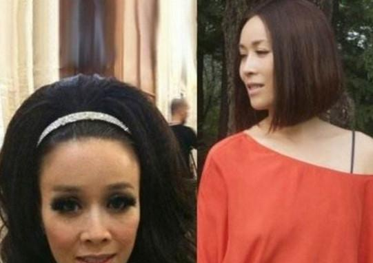 当女星没了刘海杨幂发际线尴尬,唐嫣丑出天际