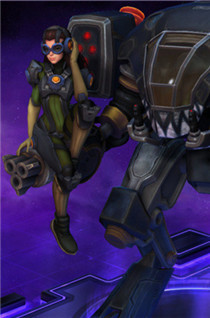 《风暴英雄》D.Va全皮肤一览