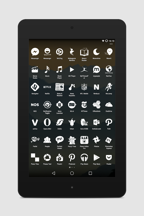 Whicons - White Icon Pack截图1