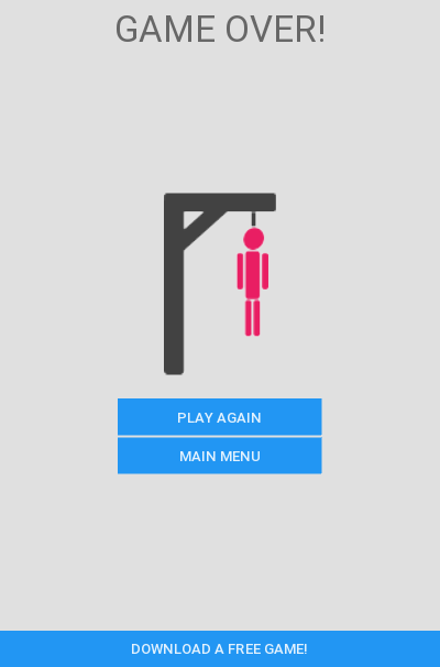 Hangman - guess or hang!截图5