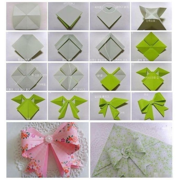 最简单纸花的折法_最简单的纸花折法教程
