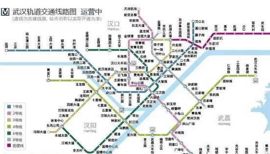 武汉三镇的汉口, 为什么地铁线路这么多, 而其他两镇相形见绌?