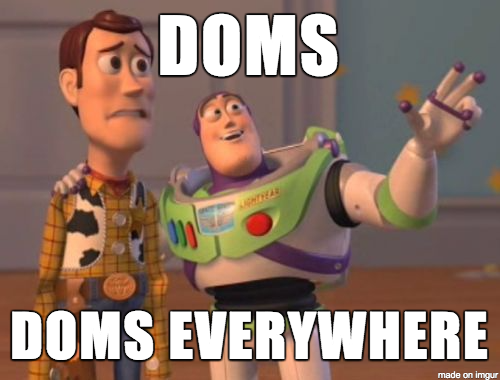 DOMS, DOMS EVERYWHERE
