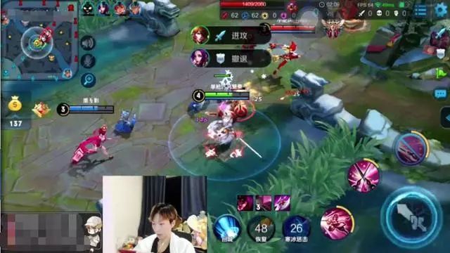 王者荣耀:助攻型李白大家见识过么,虎牙孤影8分钟才有人头!