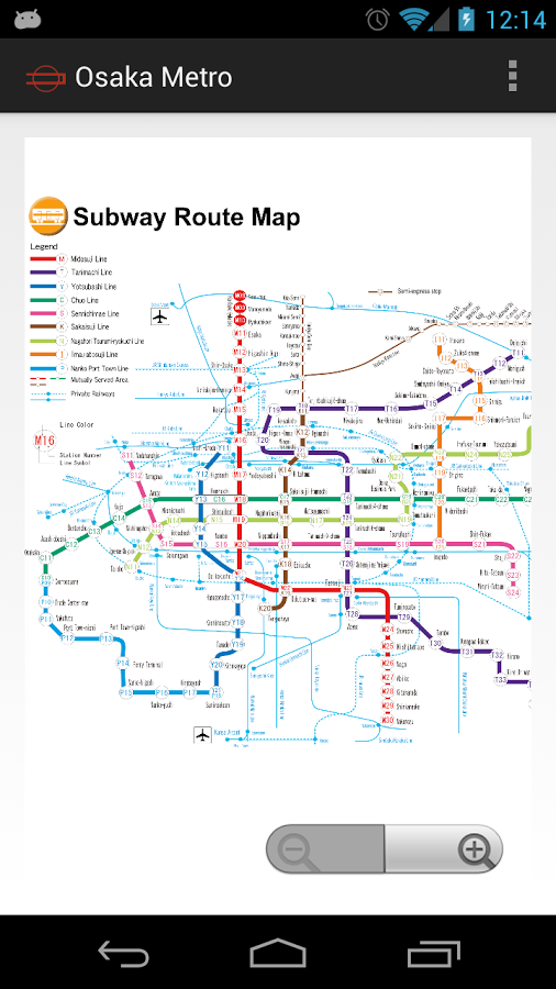 Osaka Metro MAP截图1