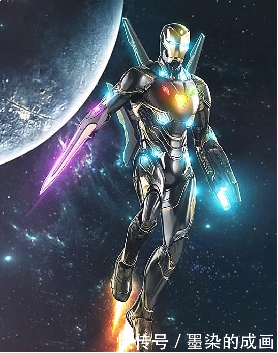 《复联4》钢铁侠有多强?看看这套全新战甲,就