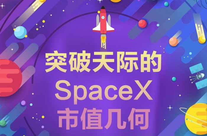 一图看懂:\"突破天际\"的SpaceX为何只值0.2个小米