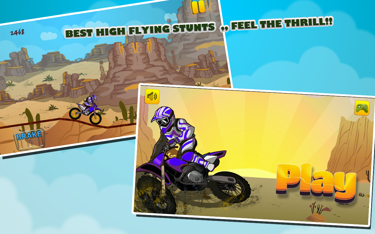 Speedy BMX Bike : Hill Race截图5