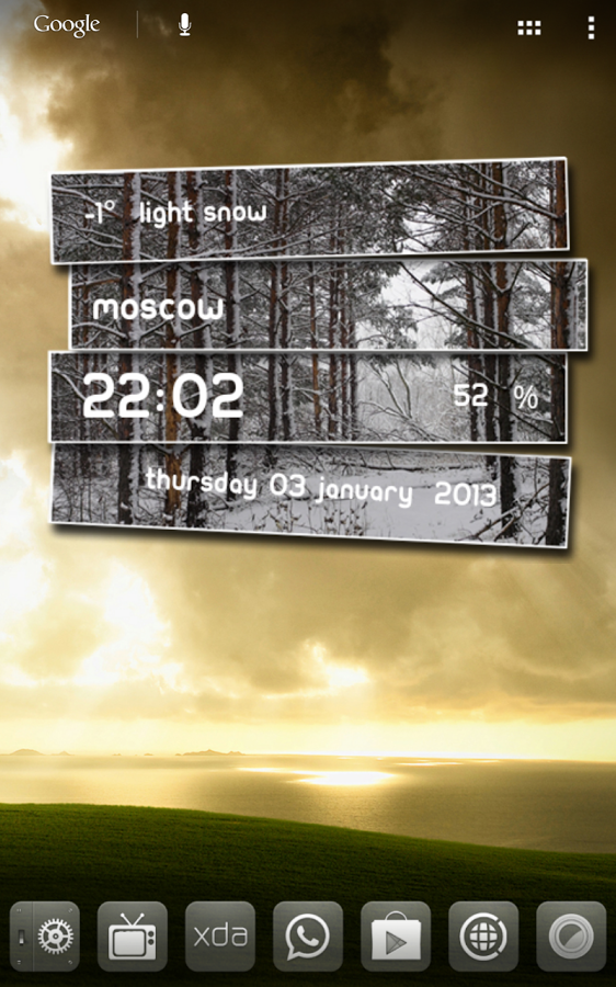 Weather Labels Zooper Skin截图5