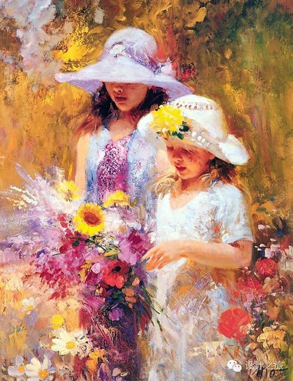 意大利畫家Pino Daeni油画作品 - 及时渔、及时语 - 及时渔的空间 意大利畫家Pino Daeni油画作品 - 及时渔、及时语 - 及时渔的空间