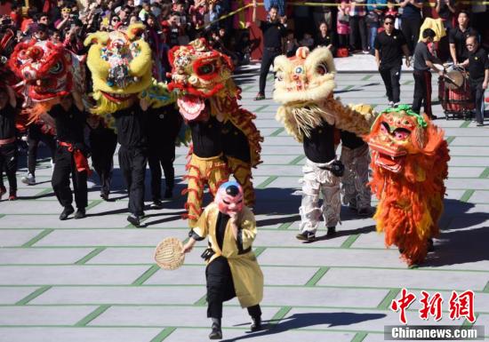 洛杉矶佛光山西来寺大年初一祈福庆新春