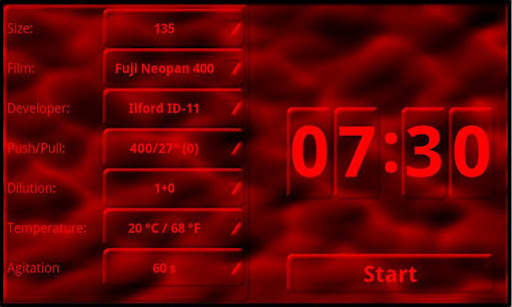 Film Developer Timer截图2