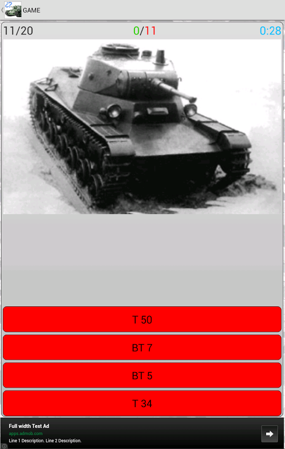 Tank Quiz截图6