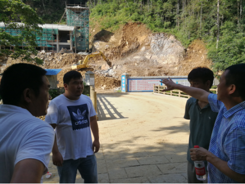 我局到森林公园指导防御＂玛莉亚＂