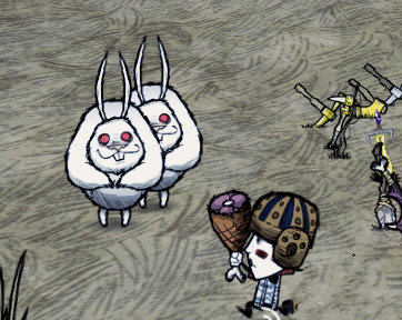 《饥荒》联机版为什么会被兔人攻击?_360问答