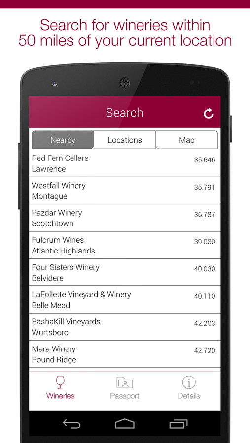 Winery Passport - Wine Tasting截图7