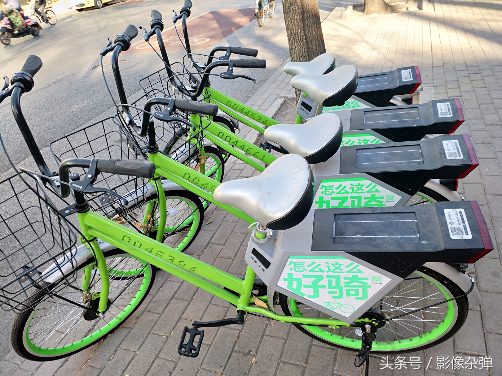 绿色环保,智享中国!没有锁的智享单车,网友纷