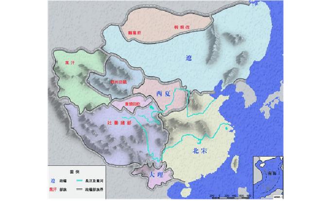 中国历史各朝代高清版图和疆域面积