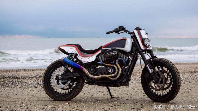 参赛作品!哈雷戴维森street rod 750机车Track风