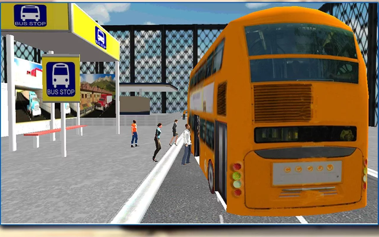 城市公交车司机3D模拟器截图5