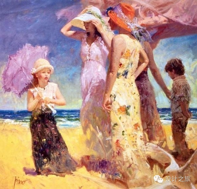 意大利畫家Pino Daeni油画作品 - 及时渔、及时语 - 及时渔的空间 意大利畫家Pino Daeni油画作品 - 及时渔、及时语 - 及时渔的空间