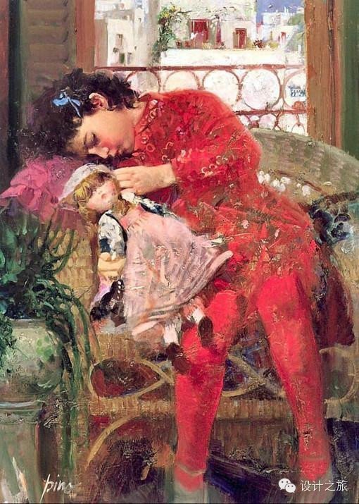 意大利畫家Pino Daeni油画作品 - 及时渔、及时语 - 及时渔的空间 意大利畫家Pino Daeni油画作品 - 及时渔、及时语 - 及时渔的空间