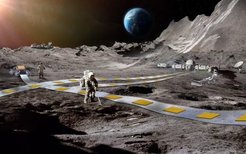 NASA研究建设月球磁悬浮铁路 为基地提供高效运输