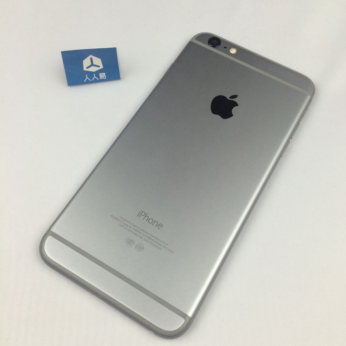 苹果【iphone 6 plus】 灰色 16 g a1524 国行9成新 c