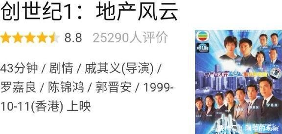 TVB史上豆瓣评分最高的十大经典电视剧,他一