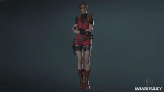 生化危机2重制版克莱尔经典造型mod紧身衣精致性感