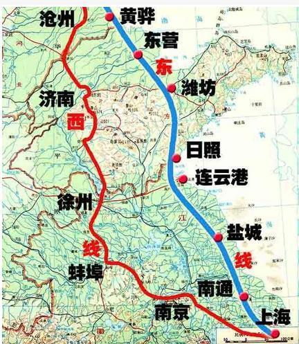 京沪铁路指的是连接哪里和哪里两地的铁路_3