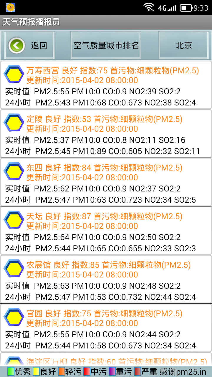 语音报天气预报截图4