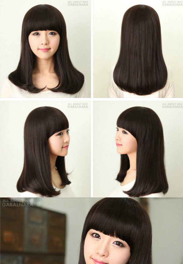 菱形脸<em>初中女生</em>适合哪种发型?我不染发_360问