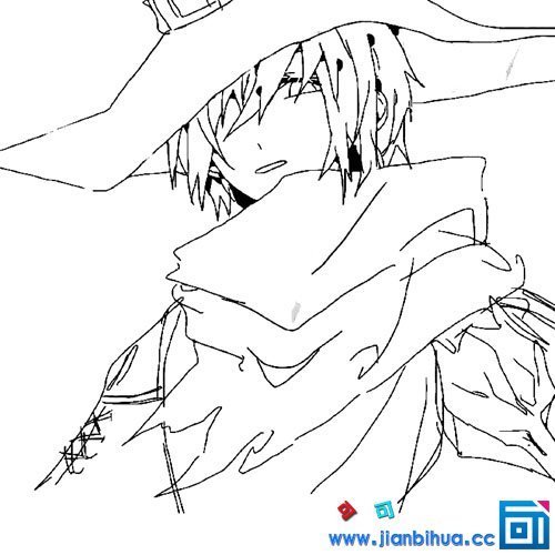 王者荣耀李白怎么画简笔画_360问答