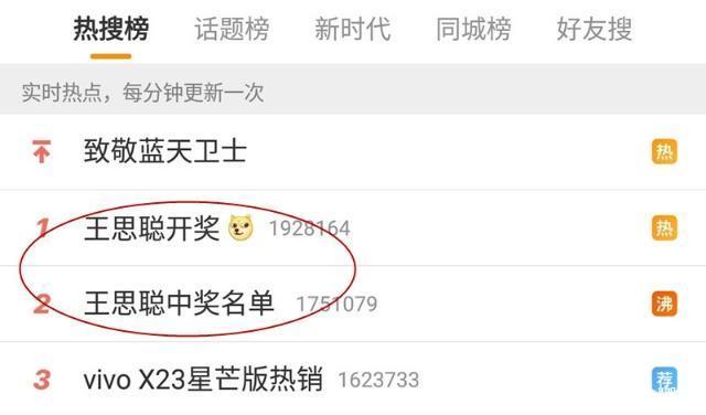 王思聪开奖名单公布了,微博抽奖服务器却炸了