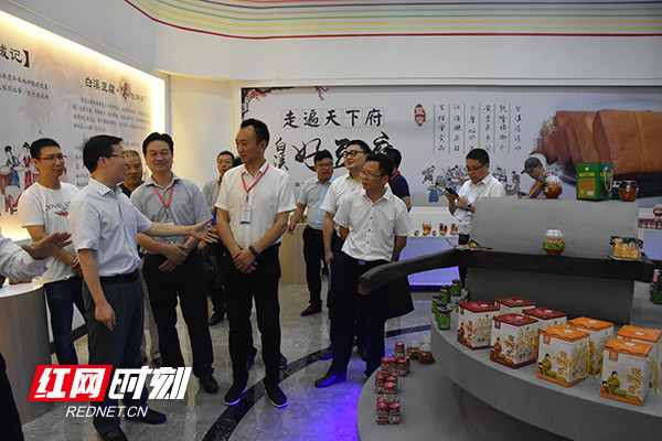 湖南新化县推进公共区域品牌建设 \"一县一品\"推介白溪豆腐