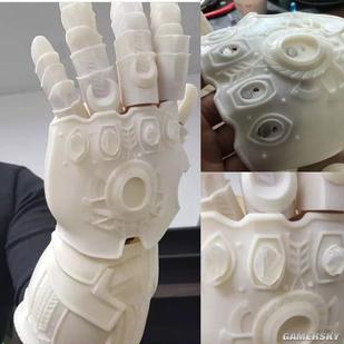 3D无限也太a手套了灭霸的打印手套都不在话下美甲店平面设计图图片
