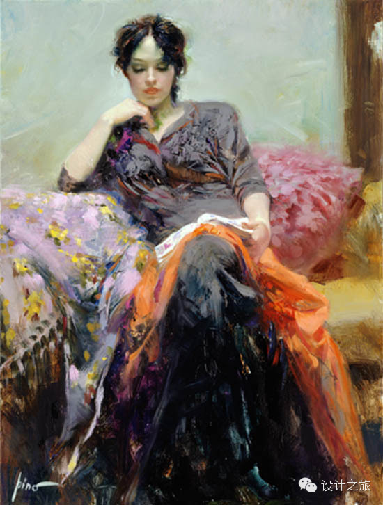 意大利畫家Pino Daeni油画作品 - 及时渔、及时语 - 及时渔的空间 意大利畫家Pino Daeni油画作品 - 及时渔、及时语 - 及时渔的空间