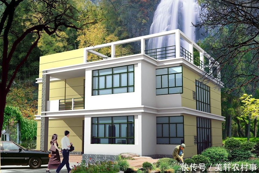 农村建房的屋面到底是选用平面好还是选用坡面好呢?这样做效果更