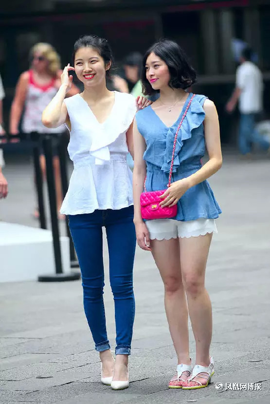 我是混搭女王 03 邂逅游 上海夏日街拍:清凉美女出没,请注…   夏季