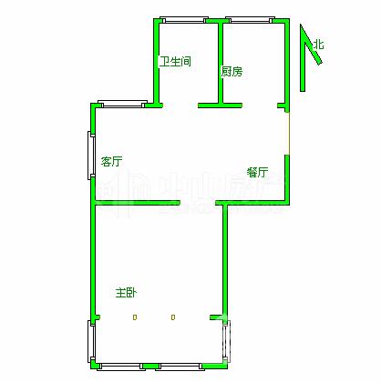 刚需族还等什么?新惠园两房82.5平68.5万 有学区 可商贷