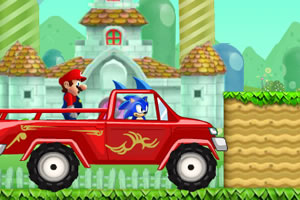 索尼克开车送马里奥,索尼克开车送马里奥小游