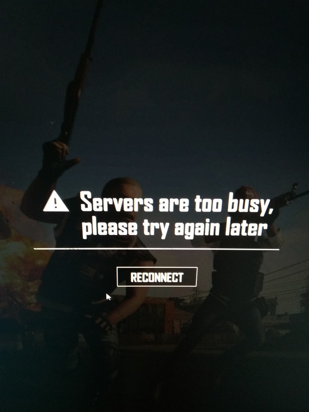 绝地求生更新后进游戏提示服务器太忙请稍后重