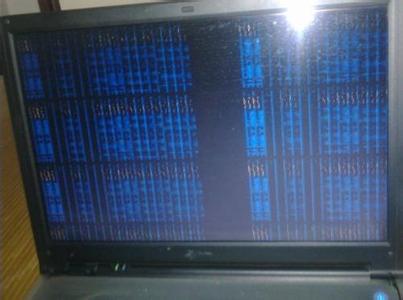 电脑突然花屏后进入休眠状态