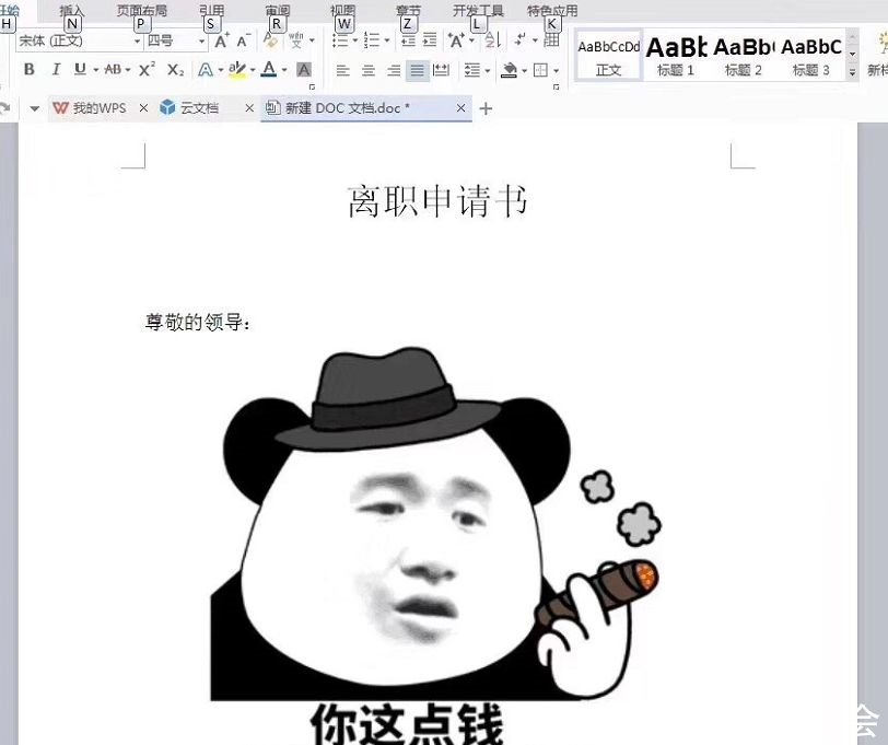 某表情写辞职信,只用1了一个网友信图片微了火表情包的太,老板:求员工图片
