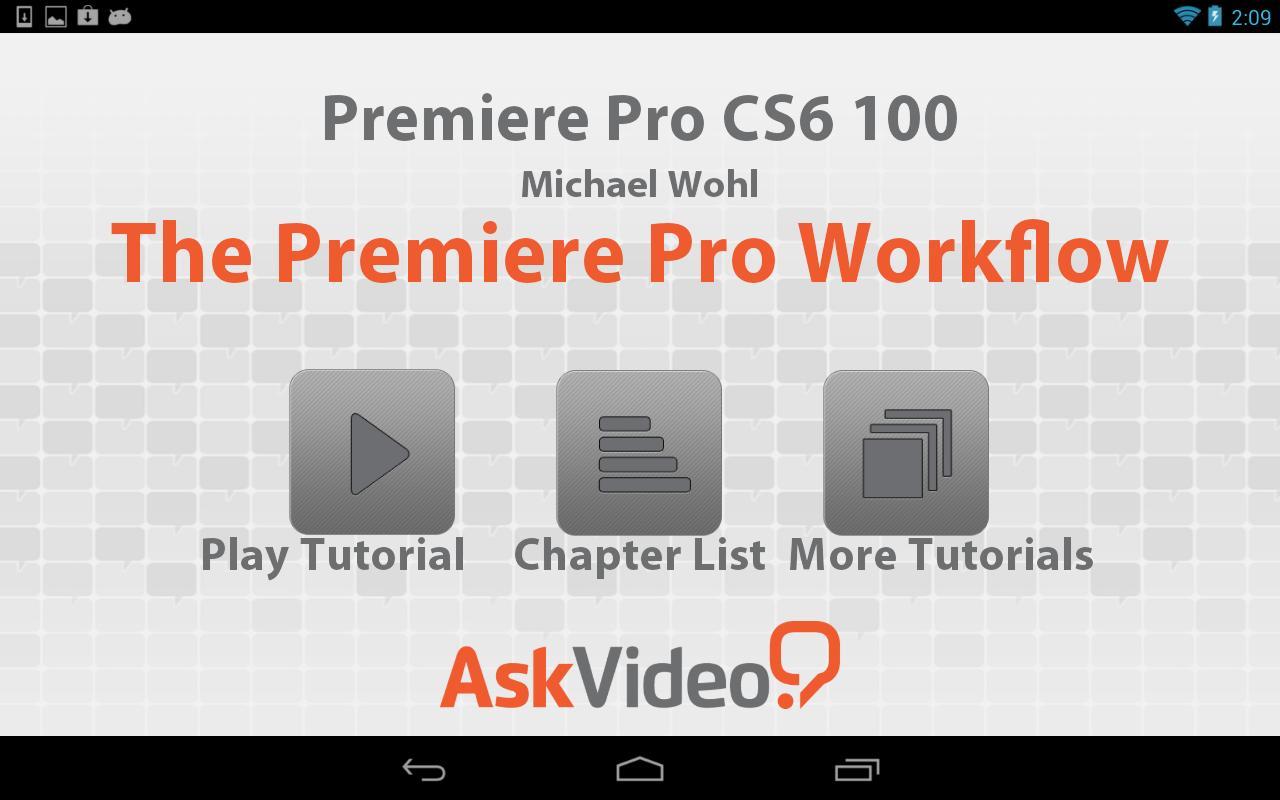 Premiere Pro CS6 100截图1