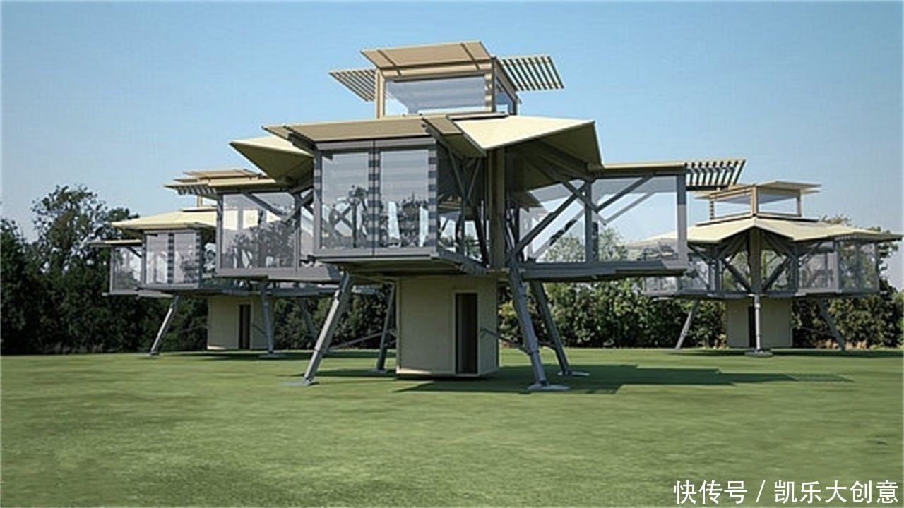 可以随时打包带走的房子,6小时光速建成,随时随地拎包入住