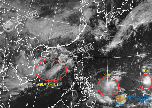 2018台风路径最新消息 到底是双台风还是多台风呢